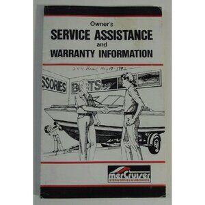 1986 MerCruiser Owner Service Manual Stern Drives&Inboards S/N 90-13534 386